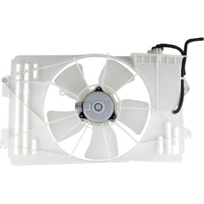 BOXI 620-630 Radiator Cooling Fan Assembly Fit for Pontiac Vibe 2003-2008 for Toyota Corolla 2003-2008 Matrix 2003-2008 ONLY 1.8L Engine 16361-0D090