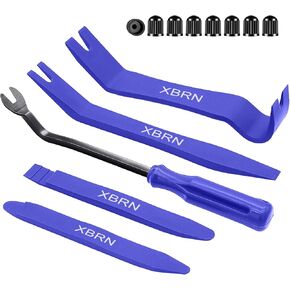 XBRN Auto Trim Removal Tool Kit,13 Pcs Car Panel Door Window Tools Kit,Auto Clip Fastener Remover Pry Tool Set