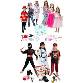 Born Toys Toddler Dress Up Clothes for Little Girls & Boys Ages 3-7, Washable Kids Costumes