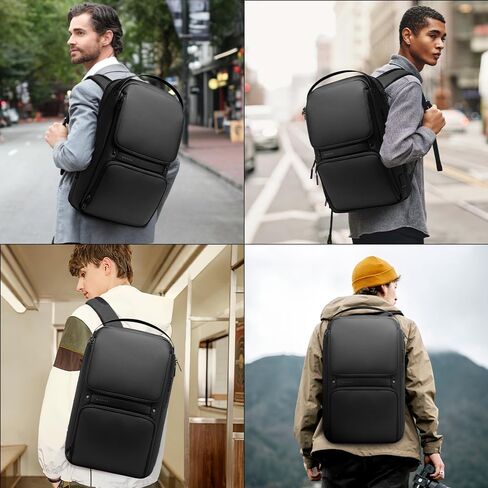 BANGE laptop backpack Smart backpack Can Hold 15.6 Inch Laptop Commute Backpack Carry on bag for men and women (Black) in Saudi Arabia
