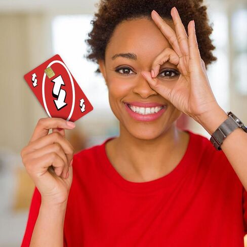 Moderock Credit Card Skin Slim Waterproof Anti Wrinkle Removable Vinyl Decals Debit Card Skin Stickers Cover... in Kuwait