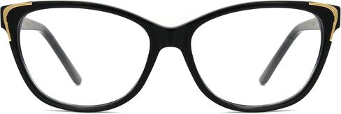 women eyeglasses stylish cateye non prescription with bling rhinestone glasses fashion eyeglasses in Saudi Arabia