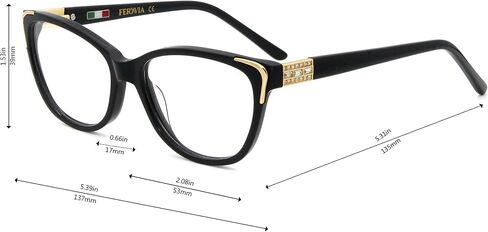 women eyeglasses stylish cateye non prescription with bling rhinestone glasses fashion eyeglasses in Saudi Arabia