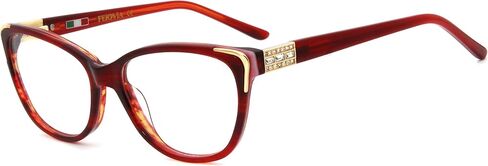 women eyeglasses stylish cateye non prescription with bling rhinestone glasses fashion eyeglasses in Saudi Arabia