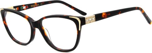 women eyeglasses stylish cateye non prescription with bling rhinestone glasses fashion eyeglasses in Saudi Arabia