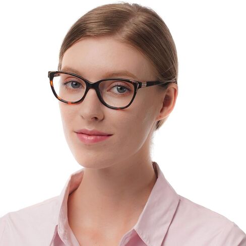 women eyeglasses stylish cateye non prescription with bling rhinestone glasses fashion eyeglasses in Saudi Arabia