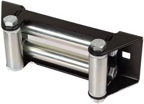 HLMOptimo 10 inch Winch Roller Fairlead 4 Way 10" Universal Mount Cable Guide Heavy Duty Nut Disassembly SUV Truck F150 8000 1000 12000lbs 14000 16000 in Saudi Arabia