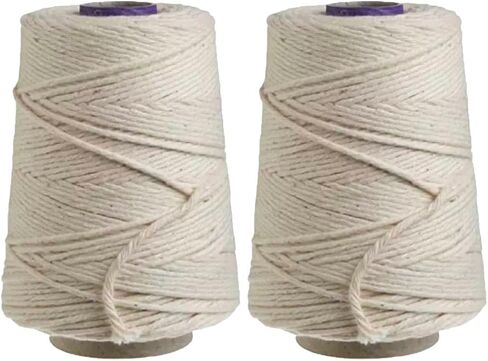 Regency Wraps Cotton Butchers Cooking Twine For Meat Trussing, Food Prep, Natural, 500 ft Cone (Pack of 1) in Saudi Arabia