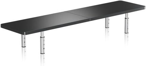 suptek Wooden Monitor Stand Riser for Computer, Laptop, Printer, Notebook and Flat Screens, 800x230mm Vented Platform, Max 30kg, 3 Adjustable Heights with Extra Large Underneath Storage Space MST016L in Kuwait