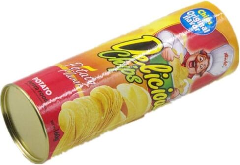 davidamy's gift Prank Toy Funny Potato Chip Cans Scary Trick Jump Spring Snake Toy April Fool Day Halloween Party Halloween Screaming Jokes Prank Toy Large Size (Jump Spring Snake) in Kuwait
