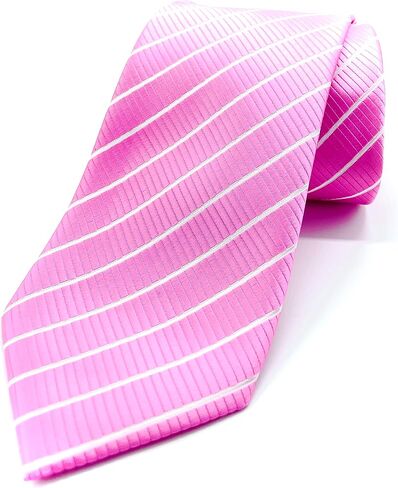 Scott Allan Classic Stripe Black Tie for Men | Ties for Men Black and Blue Necktie | Corbatas Para Hombre Elegantes in Saudi Arabia