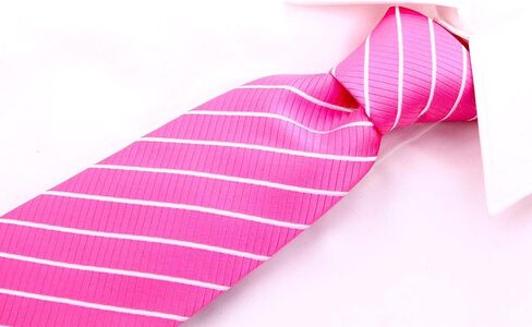 Scott Allan Classic Stripe Black Tie for Men | Ties for Men Black and Blue Necktie | Corbatas Para Hombre Elegantes in Saudi Arabia