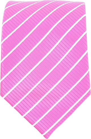 Scott Allan Classic Stripe Black Tie for Men | Ties for Men Black and Blue Necktie | Corbatas Para Hombre Elegantes in Saudi Arabia