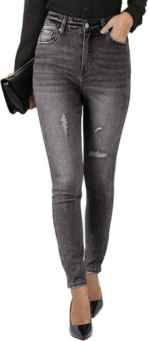 Dokotoo Jeans for Women High Waisted Fsahion Trendy Denim Pants 2024 Slim Pants Jean in Saudi Arabia