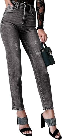 Dokotoo Jeans for Women High Waisted Fsahion Trendy Denim Pants 2024 Slim Pants Jean in Saudi Arabia