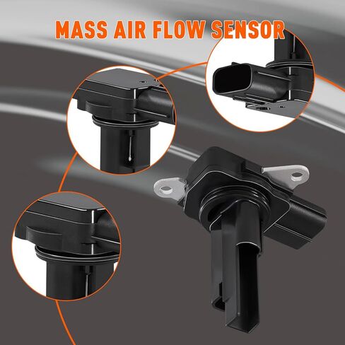 مستشعر تدفق الهواء الشامل 197-6110، 22204-31020 أجهزة استشعار MAF OEM متوافقة مع Camry 07-17 لـ Corolla 09-18 لـ Rav4 06-18 ES350 RX350 07-12 استبدال 22204-0H010 22204-31010 in Saudi Arabia