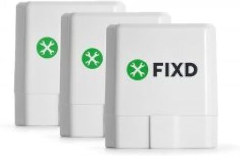 ماسح ضوئي FIXD Bluetooth obd2 للسيارة - قارئ رموز السيارة وأدوات المسح الضوئي لهواتف iPhone وAndroid - أداة تشخيص تلقائية obd2 لاسلكية لفحص المحرك وإصلاح جميع السيارات والمركبات '96 أو الأحدث (حزمة واحدة) in Kuwait