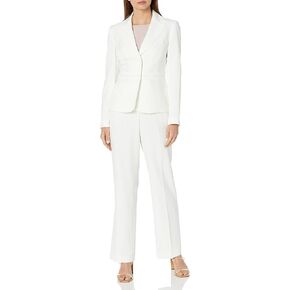 Le Suit Women's Petite Jacket/Pant Suit 50041008-1cz