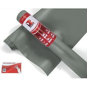 Avery Dennison SW900 840-M Matte Metallic Gunmetal Supreme Wrapping Film Vinyl Vehicle Car Wrap Sheet Roll - (12" x 60" w/Application Card)