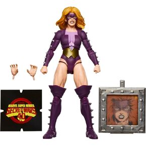 Marvel Legends Series Titania, Retro Super Heroes Secret Wars Comics Collectible 6 Inch Action Figure with Shield