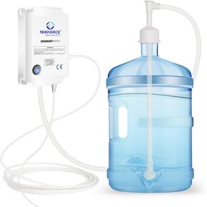 TDRFORCE 5 Gal Bottled Water Dispenser Pump Dispensing System 5 Gallon Water Dilivery Jug Automatic Electric Water Dispenser Bottle Pump Five Gallon Refrigerator Water Pump