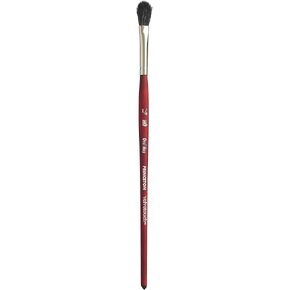 Princeton Artist Brush Oval Mop Princeton Velvetouch Artiste, Mixed-Media Brush for Acrylic, Watercolor & Oil, Series 3950 Luxury Synthetic, Size 3/4