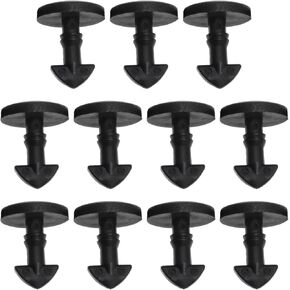 Mtsooning 10PCS Rear Bumper Tow Cover Clips, Universal Plastic Fender Retainer Bottom Shield Fastener Replacement for Land Rover Sport