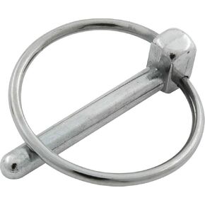 ALL18506-4 Allstar Performance Replacement Hood Pin Clips 1/4" Steel Chrome Set of 4