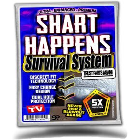 Gears Out Shart Happens Survival System - Next Time You Shart Be Prepared - Never Risk a Blowout Again - Discrete Fit Technology