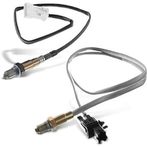 A-Premium O2 Oxygen Sensor Compatible with Volvo XC90 2003 2005-2006, S60 2001-2009, XC70 2005-2007, S80 2002 2005-2006, C70 2000-2004, S70 2000, V70 2000-2007, Upstream and Downstream, 2-PC Set