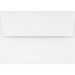 LUXPaper 4Bar A1 Invitation Envelopes | 3 5/8" x 5 1/8" | Bright White | 24lb. Text | 250 Qty