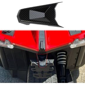 Carbon Fiber Style Car Rear Decorative Lid Trim Cover Accessories for Polaris Slingshot 2020-2024