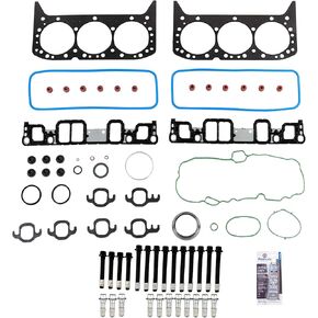 CPWK277 Head Gasket Set Bolt Kit Fits: 07-14 Chevrolet Sierra 1500 4.3L V6 OHV VORTEC