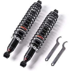 2 Front Gas Front Monotube Shocks Compatible with 2004-2013 Yamaha Rhino 450 YXR 450F 660 YXR 660F 700 YXR700 Front Shock 5UG-F3350-00-00 5UG-F3350-01-00 2 pcs
