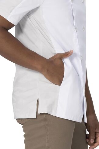 Chef Works Men's Mojave Short Sleeve Chef Coat in Kuwait