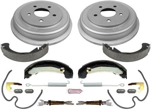Power Stop KOE15381DK مجموعة فرامل بديلة خلفية متخصصة - براميل فرامل OE ووسادات فرامل سيراميك لسيارة شيفروليه HHR 2006-2008 [نموذج محدد] in Saudi Arabia