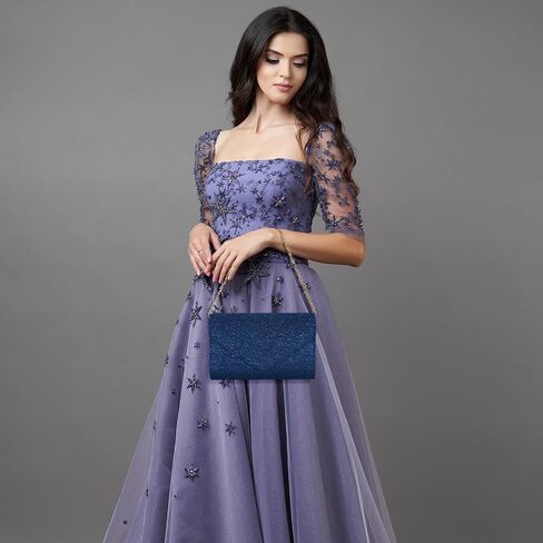 UBORSE Floral Lace Envelope Clutch Elegant Evening Bag for Women in Saudi Arabia