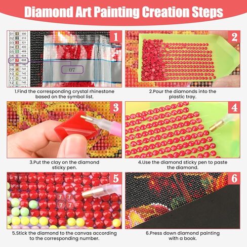 QENSPE Diamond Art Painting Kits for Adults,Romantic Couple Cats Full Drill Diamond Dots Paintings for Beginners,Round 5D DIY Arts and Crafts Gem Art Painting Kits 12x16inch in Kuwait