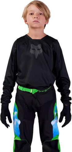 Fox Racing Boys' Youth Blackout Motocross Jersey in Saudi Arabia