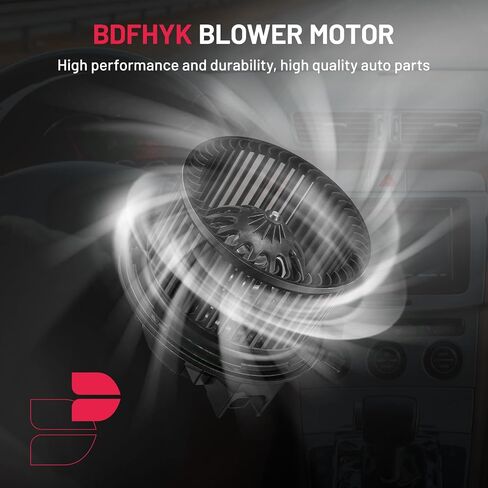 BDFHYK AC سخان منفاخ مروحة المحرك 700154 متوافق مع Jeep 2002-2007 Liberty 2002-2006 TJ 2002-2006 Wrangler، استبدال مجموعة محرك منفاخ HVAC لـ 68028890AA 75807 PM9245 5066553AA in Saudi Arabia