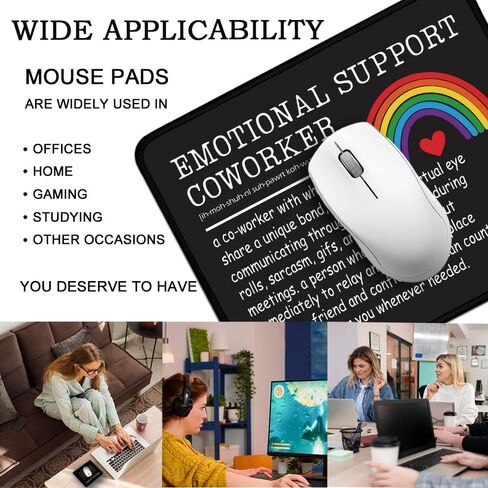 لوحة ماوس مستطيلة من Chaos Coordinator، حصيرة ماوس لألعاب الكمبيوتر المحمول المضحكة هدية لصديق زميل في العمل، هدية شكر لمدير المدير والمعلمة والممرضة الأم، ملحقات المكتب ديكور المكتب المنزلي in Kuwait