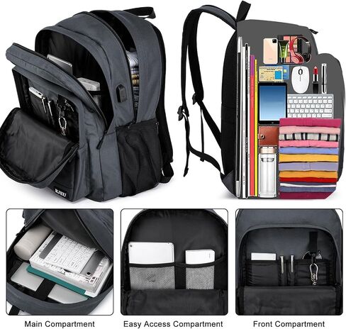 Backpack for School, Water Resistant Ergonomic Cute Bookbag for Teen Girls, College, Middle & High School Students Bookbag, Anti-Theft 15.6 Inch Laptop Backpack in Saudi Arabia