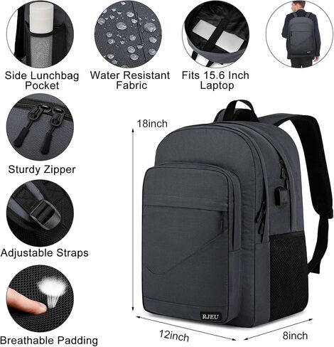 Backpack for School, Water Resistant Ergonomic Cute Bookbag for Teen Girls, College, Middle & High School Students Bookbag, Anti-Theft 15.6 Inch Laptop Backpack in Saudi Arabia