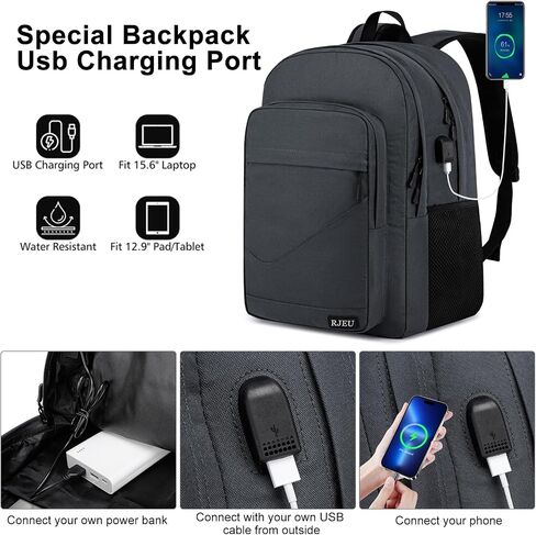 Backpack for School, Water Resistant Ergonomic Cute Bookbag for Teen Girls, College, Middle & High School Students Bookbag, Anti-Theft 15.6 Inch Laptop Backpack in Saudi Arabia
