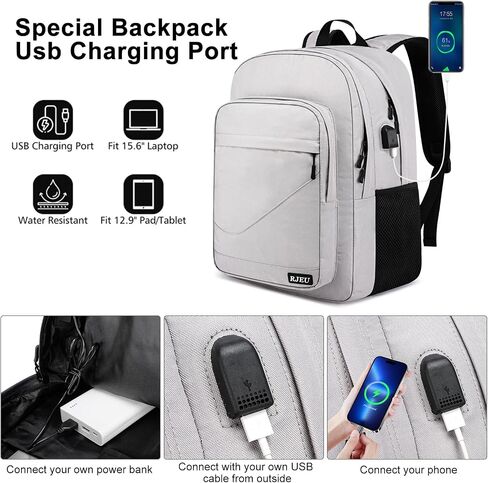 Backpack for School, Water Resistant Ergonomic Cute Bookbag for Teen Girls, College, Middle & High School Students Bookbag, Anti-Theft 15.6 Inch Laptop Backpack in Saudi Arabia