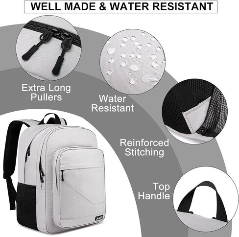 Backpack for School, Water Resistant Ergonomic Cute Bookbag for Teen Girls, College, Middle & High School Students Bookbag, Anti-Theft 15.6 Inch Laptop Backpack in Saudi Arabia