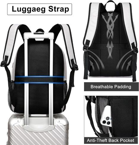 Backpack for School, Water Resistant Ergonomic Cute Bookbag for Teen Girls, College, Middle & High School Students Bookbag, Anti-Theft 15.6 Inch Laptop Backpack in Saudi Arabia