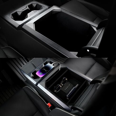 منظم وحدة التحكم المركزية لـ Tesla Cybertruck 2024، صندوق صينية تخزين ABS متجمع مطور لملحقات Cybertruck in Kuwait