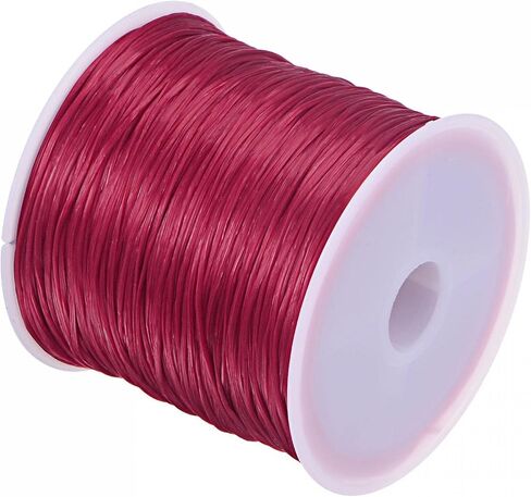 uxcell Elastic String Stretchy Cord Bracelet Thread Craft Wire Rope for Bracelets, Beading, DIY Making, Deep Green in Saudi Arabia