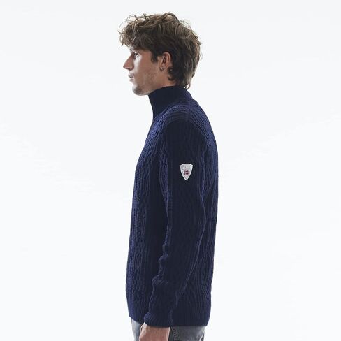 Dale of Norway Hoven Men’s Sweater - 100% Lightweight Wool Knit Sweater - Men’s Pullovers - Cable-Knit Sweater for Men in Saudi Arabia